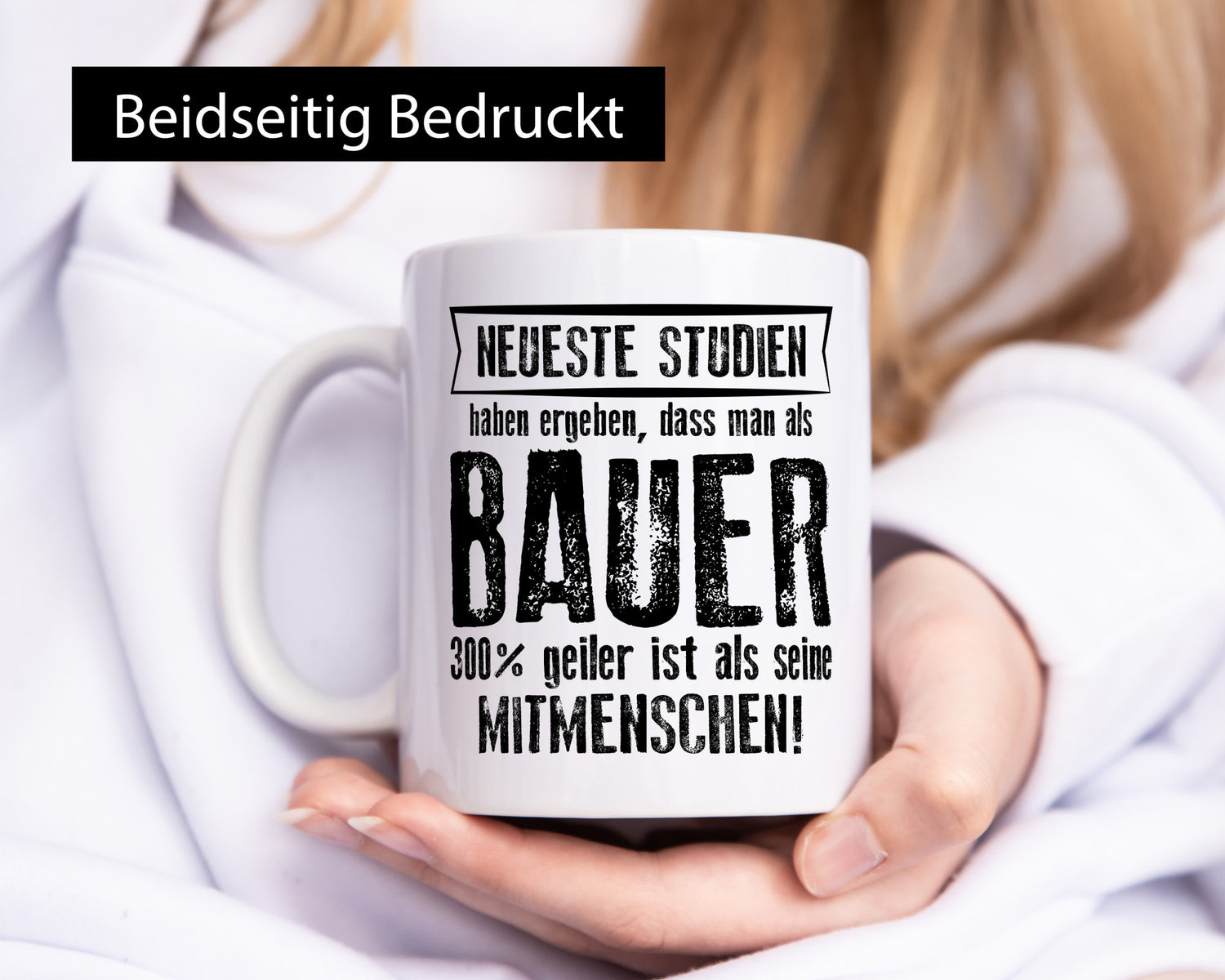 Neuste Studien: Bauer | Bauernhof Landwirtschaft Humor Geschenkidee Tasse