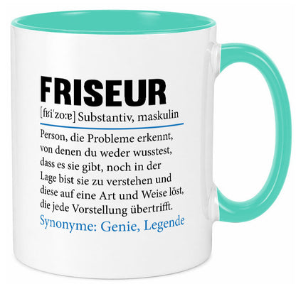 Friseur | Spruch Frisör Beruf lustig Humor Arbeit Kollegen Büro Geschenkidee