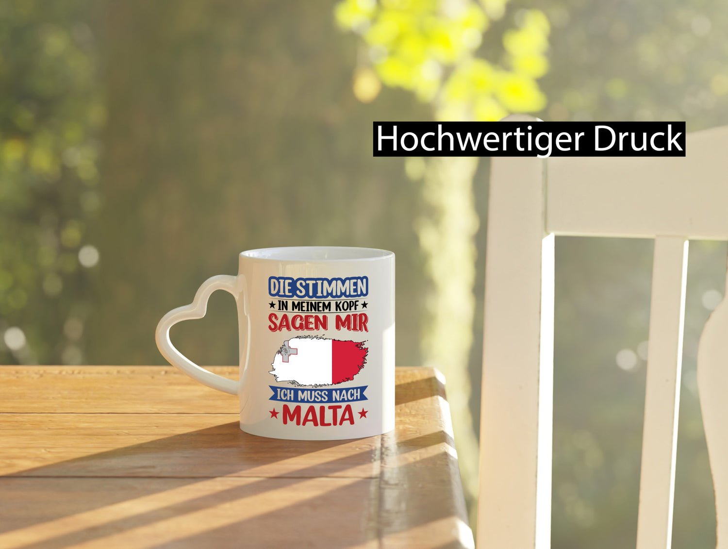 Malta | Urlaub Stimmen in meinem Kopf Traumland lustiger Spruch Geschenk Humor