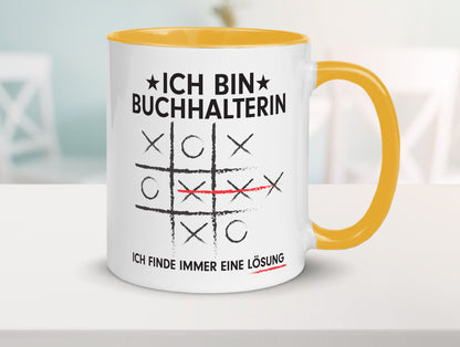 Lösung finden: Buchhalterin | Buchhaltung Humor v2 lustig Geschenkidee Geschenk
