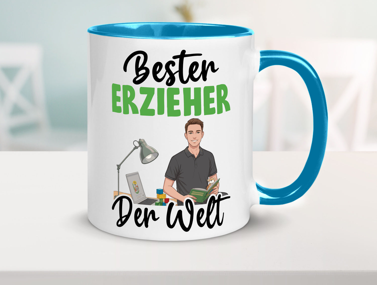 Bester Erzieher | Pädagoge Schule v2 Geschenk Humor Geschenkidee lustiger