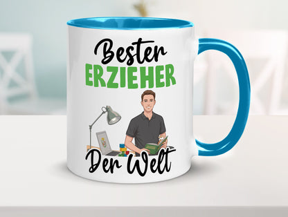 Bester Erzieher | Pädagoge Schule v2 Geschenk Humor Geschenkidee lustiger