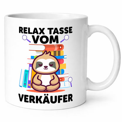Relax Tasse: Verkäufer | Kollege Verkaufsjob lustiger Spruch Geschenk Arbeit