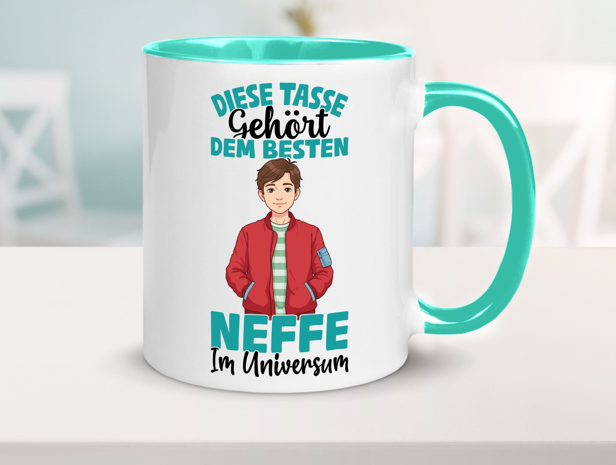 Im Universum: Neffe Familie | Onkel Bruder Bester lustig Geschenkidee Geschenk