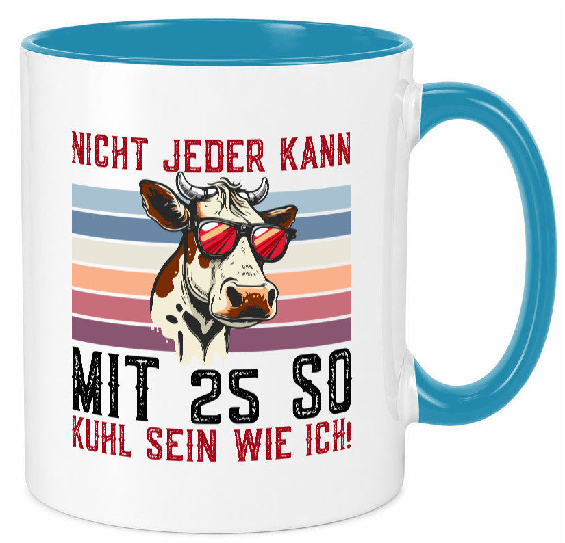 Mit 25 so gut aussehen | 24. Geburtstag Landwirt Bauer Humor Geschenkidee Tasse
