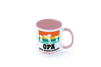 Opa und Enkelkinder ein unschlagbares Team Geschenkidee Familie Humor Tasse