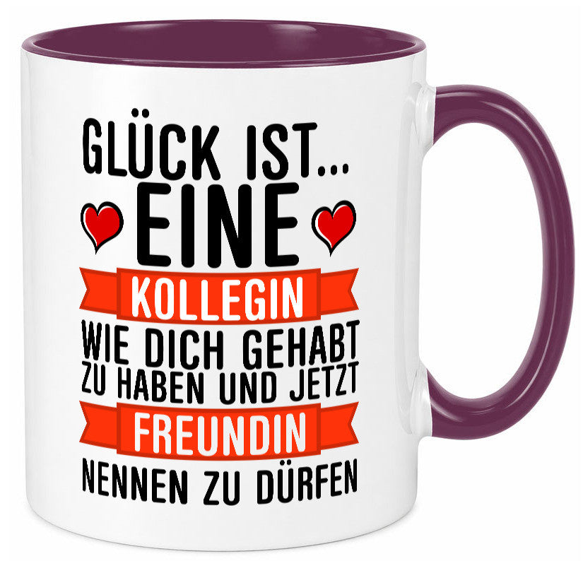 Kollegen Freundin | Arbeitskollegin Lieblingsfreundin lustiger Spruch Geschenk Tasse