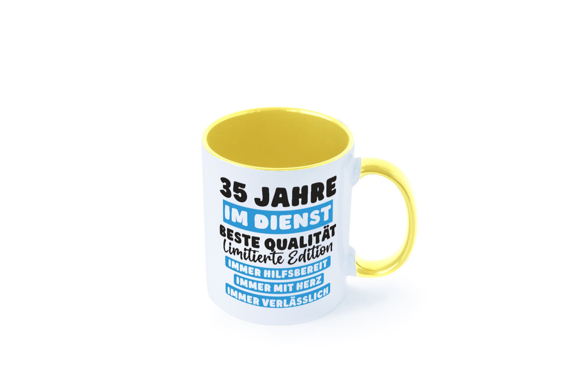 35 Jahre im Dienst | Jubiläum Arbeit v6 lustiger Spruch Geschenk Kollegen Büro