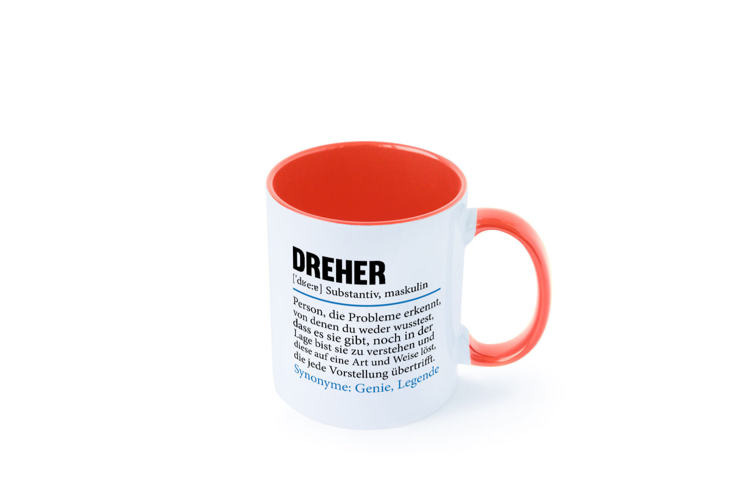 Dreher Humor | Fräser Zerspannungsmechaniker Geschenkidee Tasse
