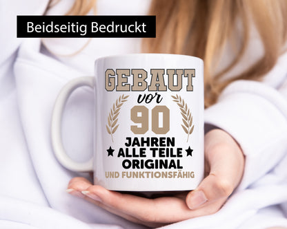 Gebaut vor 90 Jahren | 90. geburtstag Alle teile Orginal lustig Geschenkidee