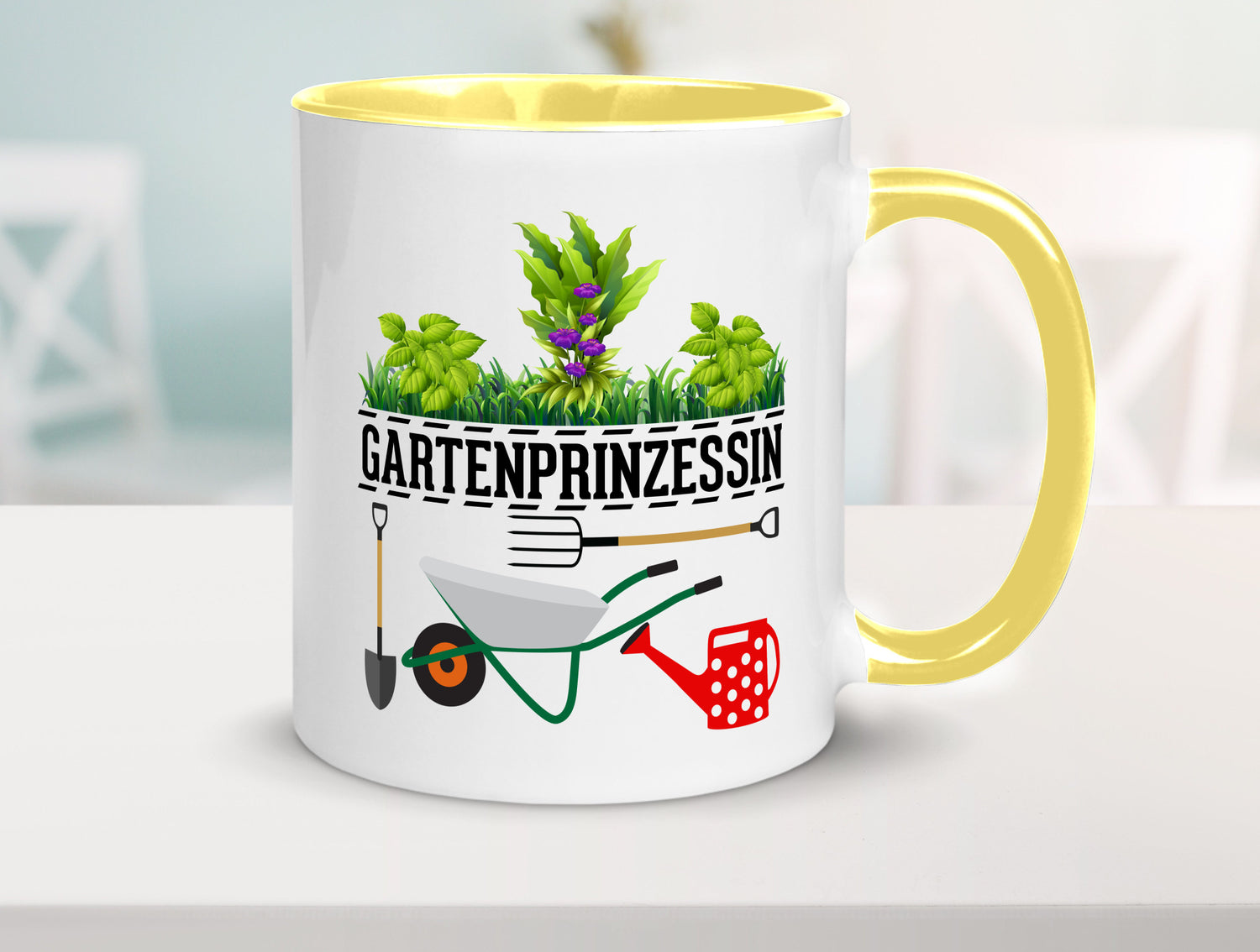 Gartenprinzessin | Gärtnerin Gartenliebhaber Geschenk Humor Geschenkidee