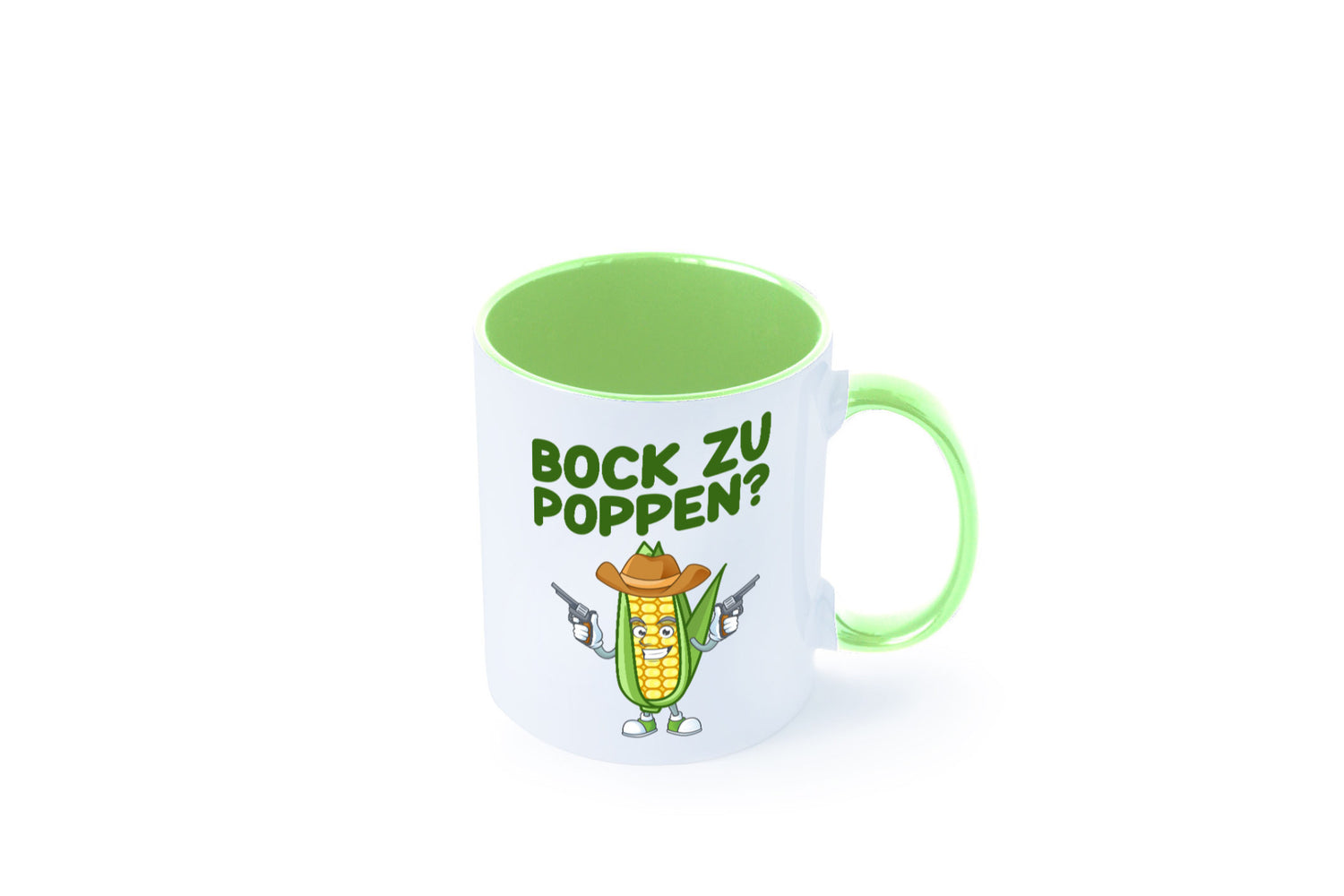 Bock auf Poppen | Mais Lustig Geschenk Humor Geschenkidee lustiger Spruch Tasse