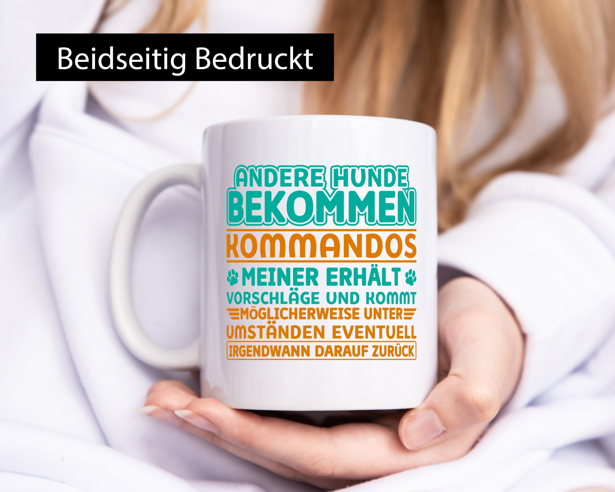 Hunde Training | Hundebesitzer Tasse Hundekommando vl10 Geschenk Tierliebhaber