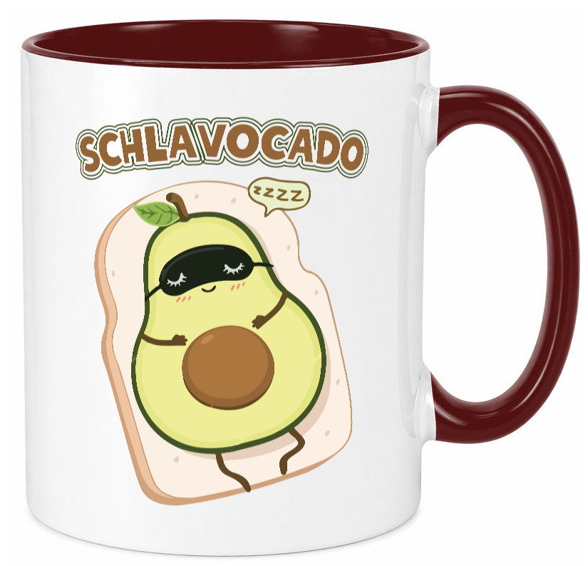 Schlavocado | Avocado lustig Humor Geschenkidee Geschenk Tasse