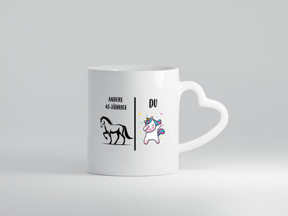 Andere 40 Jährige | Einhorn Geschenk Humor Geschenkidee lustiger Spruch Tasse