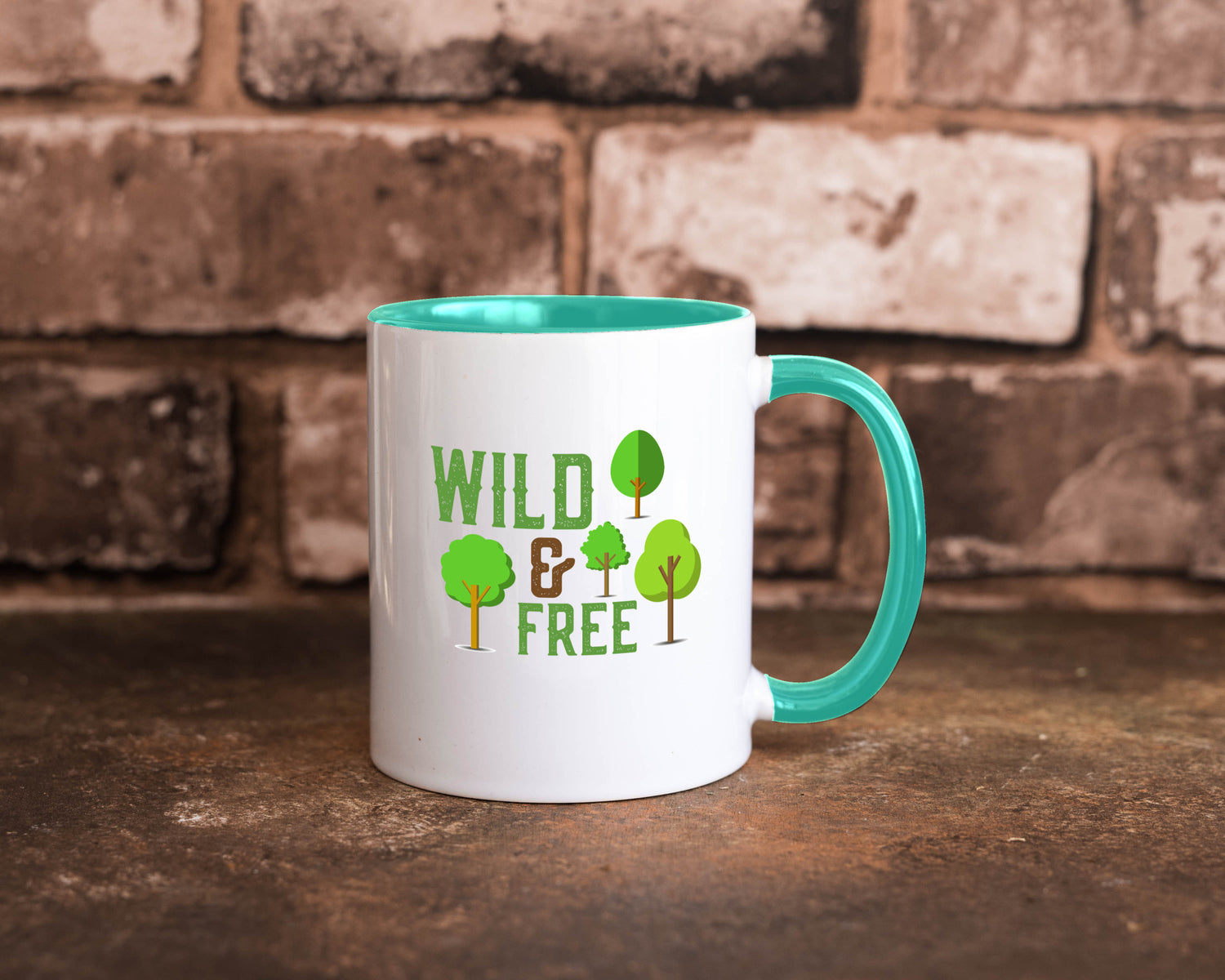 Wild and free | Freiheit Camper Hobbycamper Geschenkidee Humor Tasse