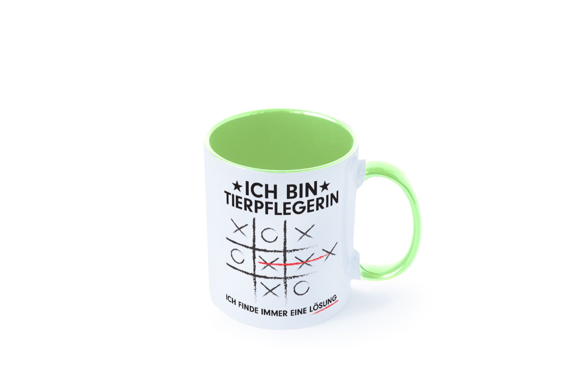 Löse Probleme: Tierpflegerin | Pflegeberuf Tierheim v3 Humor Arbeit Kollegen
