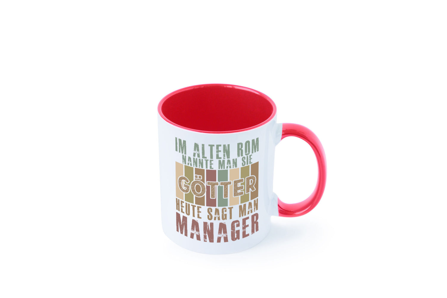Heute sagt man: Manager | Management Humor Geschenkidee Tasse