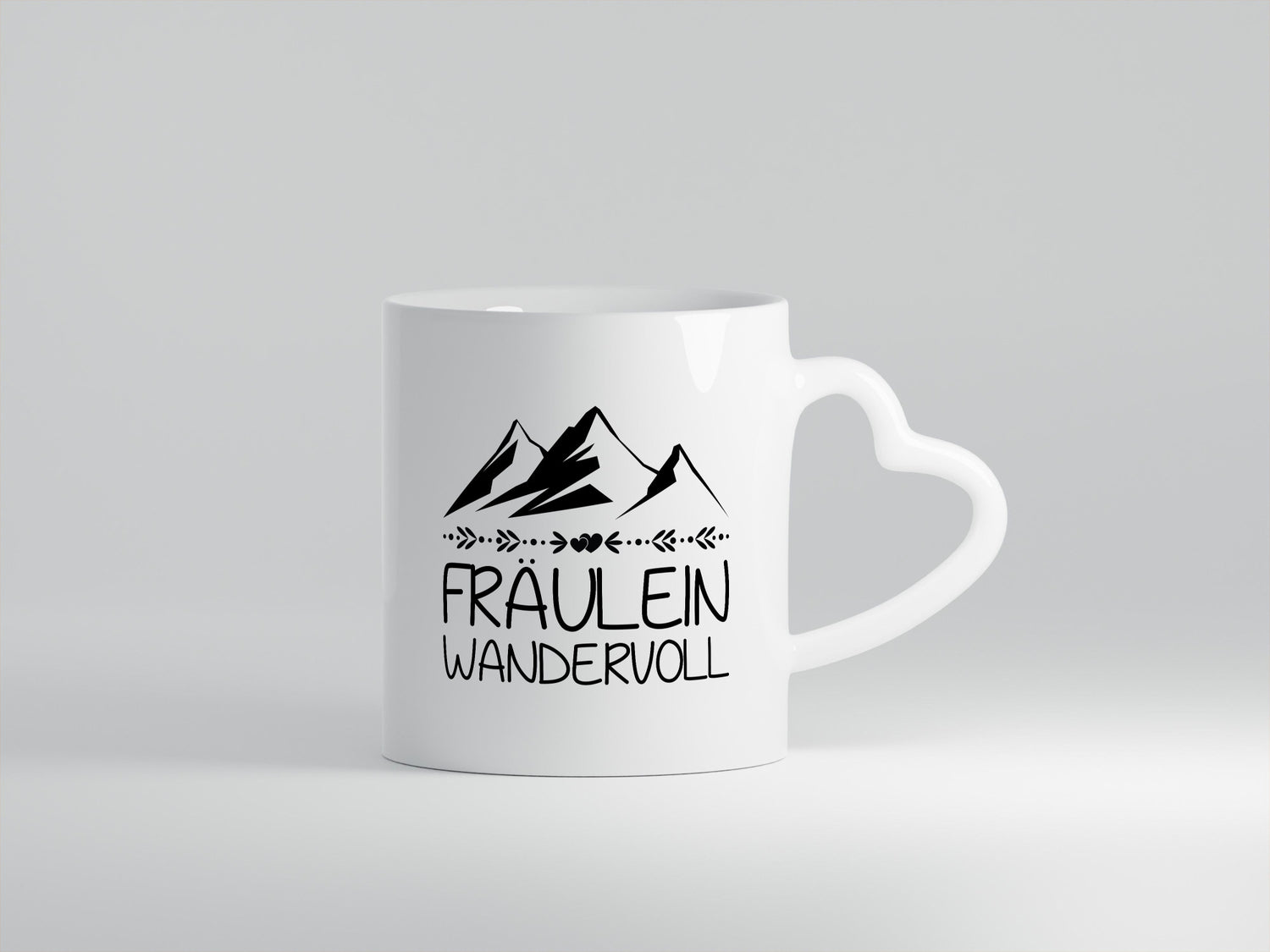 Fräulein Wandervoll | Berge Geschenkidee Humor Tasse