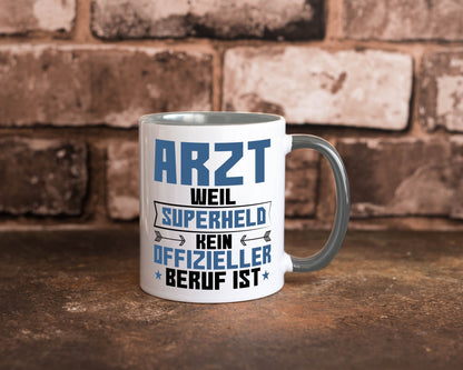 Superheld Arzt | Medizin Doktor Facharzt Geschenk Humor Geschenkidee lustiger