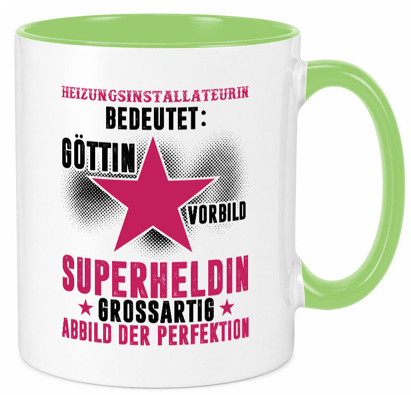 Bedeutung von Heizungsinstallateurin | Heizung Humor Geschenkidee Tasse