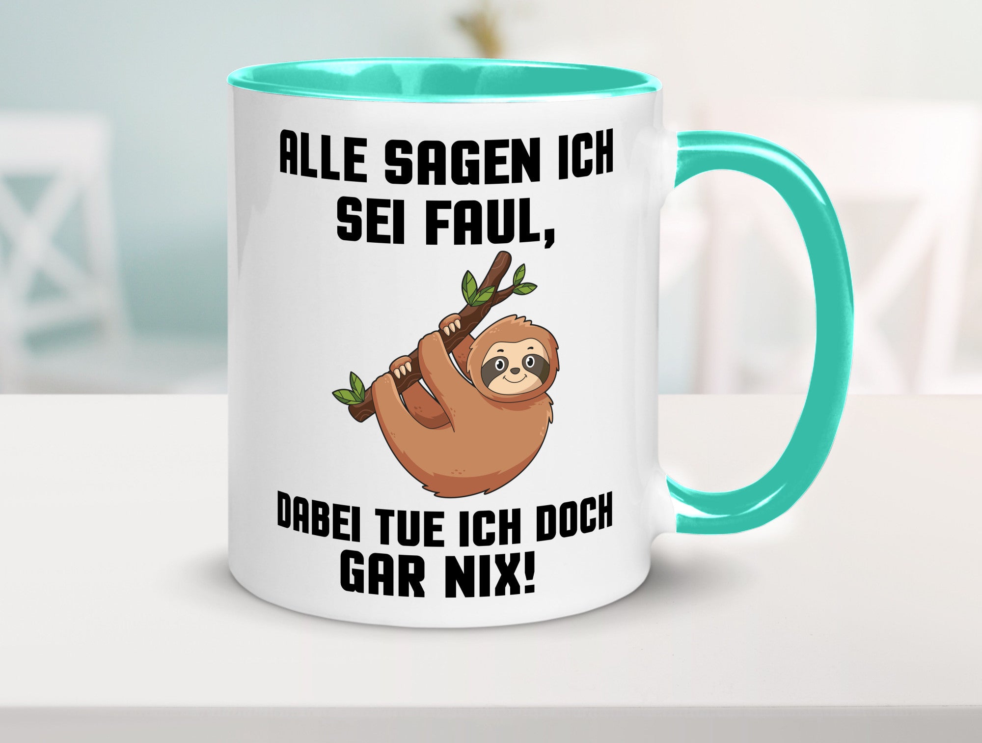Alle sagen ich sei Faul | Faultier bin nicht Geschenkidee Tierliebhaber Humor