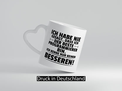 Bester Programmierer | Software-Entwickler Geschenkidee Humor Tasse