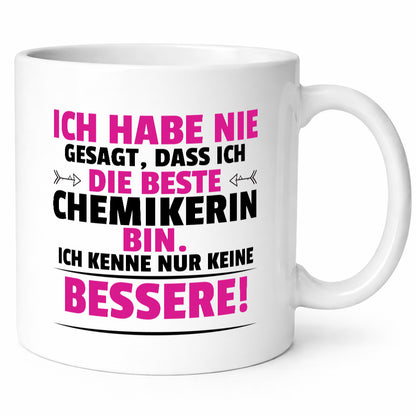 Die Beste Chemikerin | Chemie Labor Wissenschaft Geschenkidee Humor Tasse