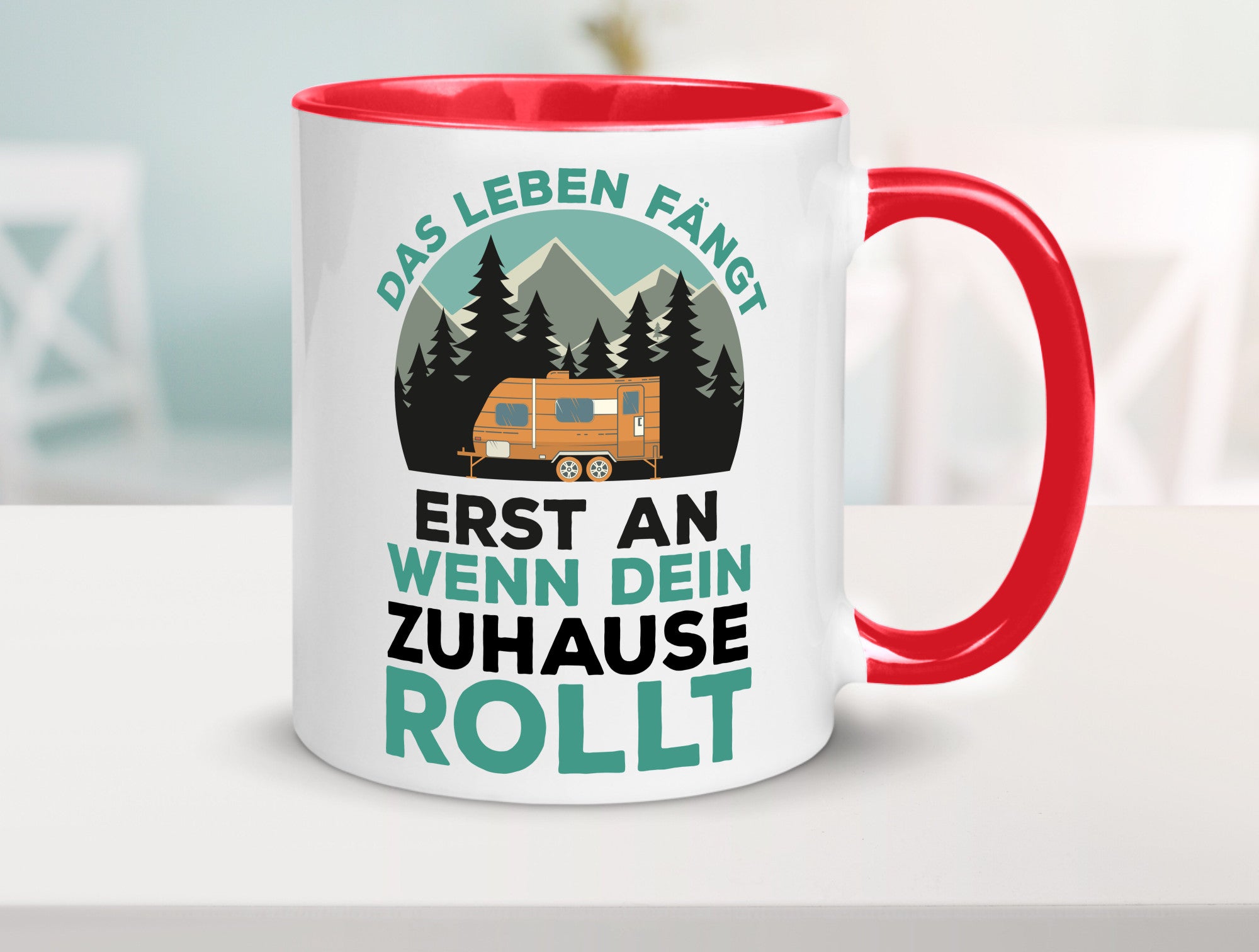 Wohnmobil | Camper Zelten Campingwagen Camperin lustig Humor Geschenkidee