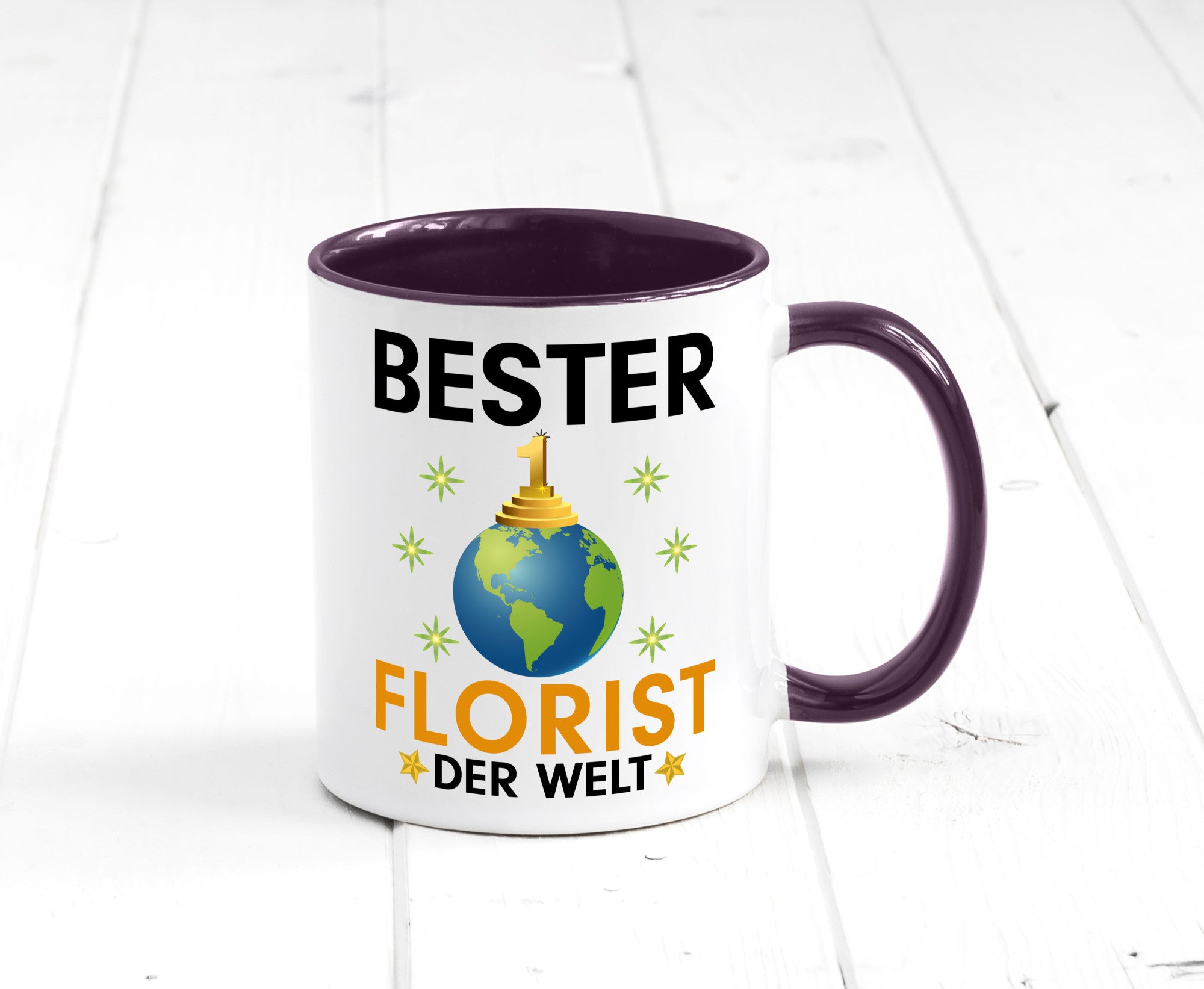 Welt Bester Florist | Blumen Verkäufer Humor Geschenkidee Tasse
