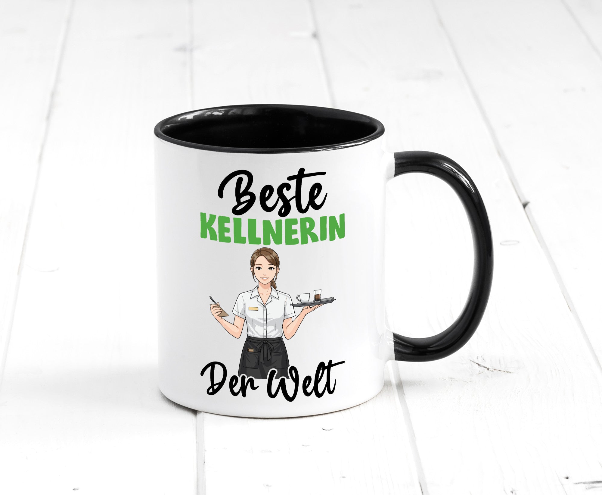 Beste Kellnerin | Beruf kellnern Bedienung v2 Humor Arbeit Kollegen Büro