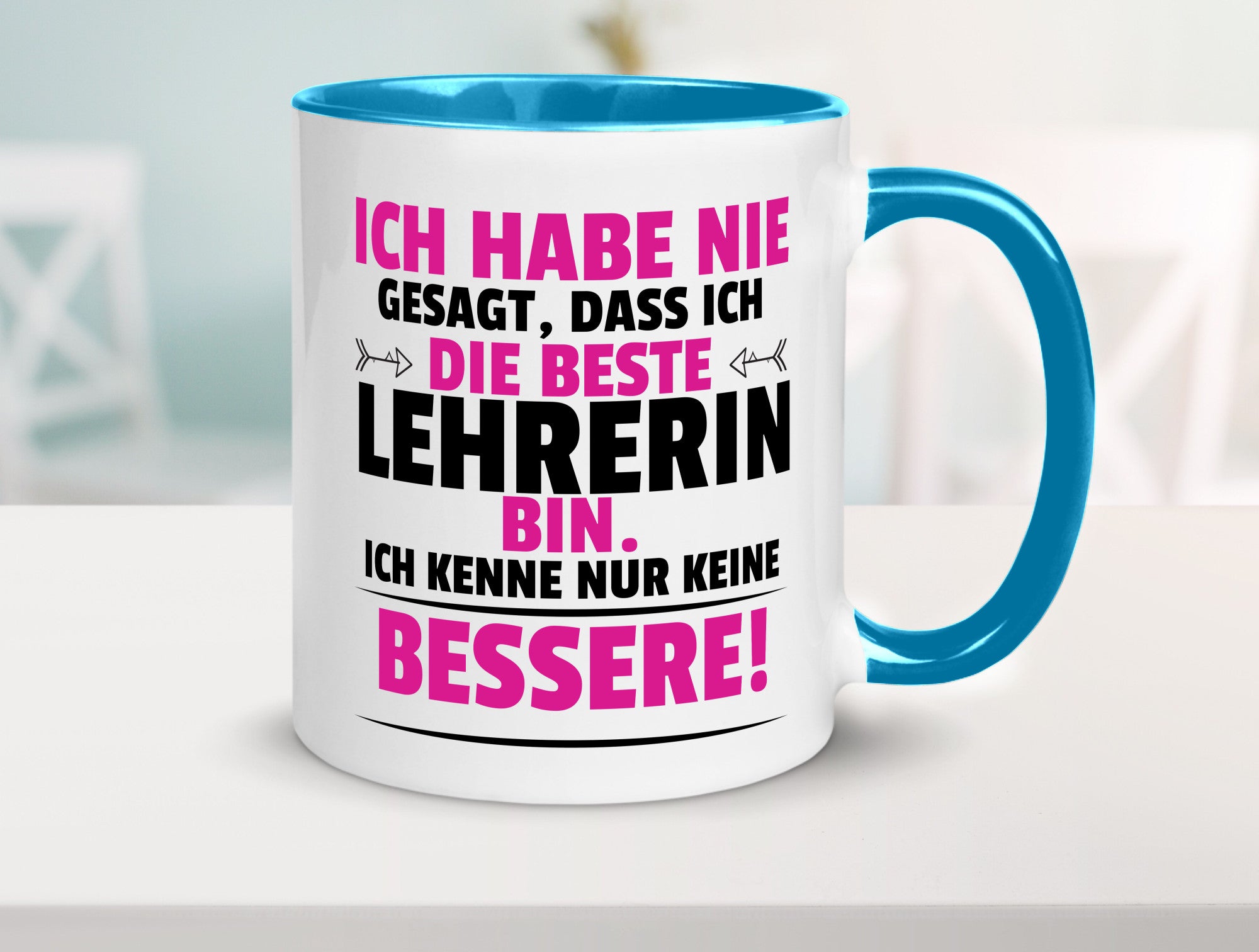 Die Beste Lehrerin | Schule Beruf Schüler Geschenk Arbeit Kollegen Büro