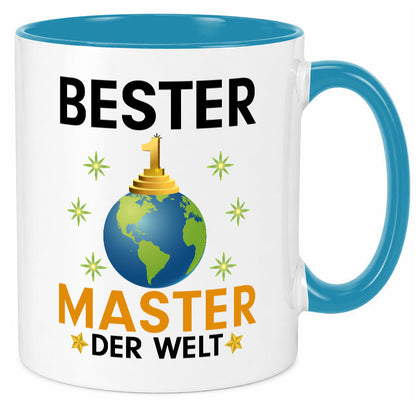 Welt Bester Master | Universität Student Humor Geschenkidee Tasse