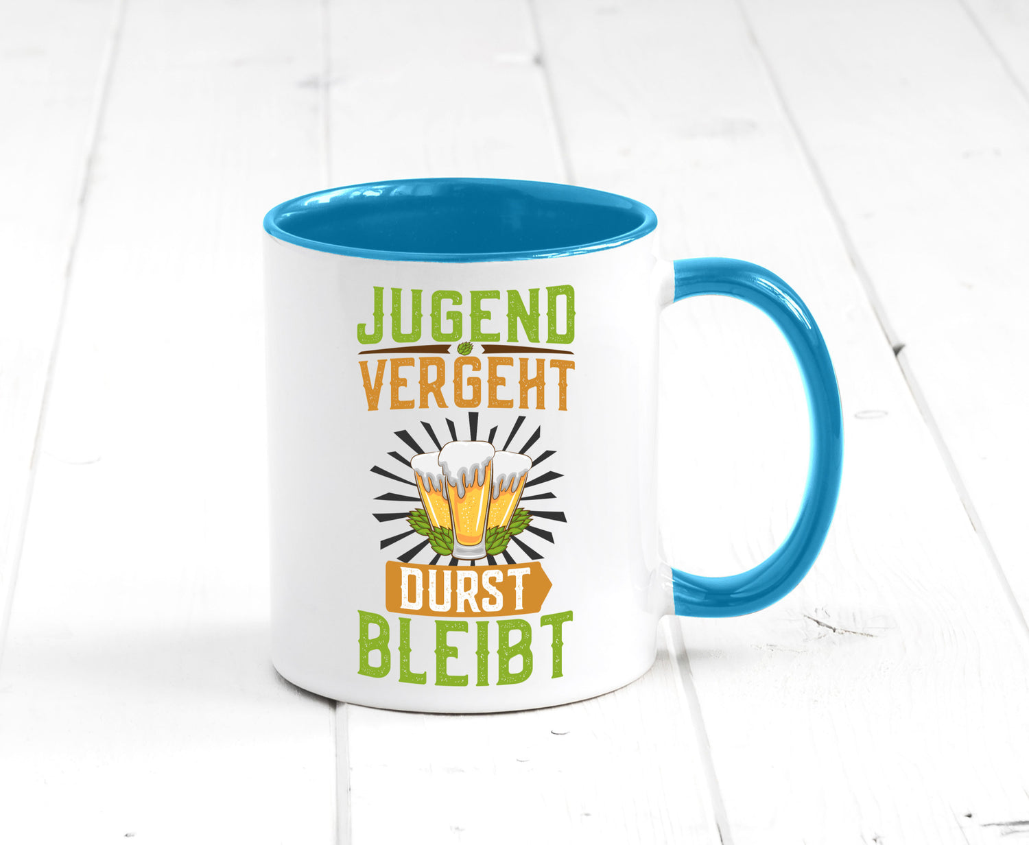 Jugend vergeht durst bleibt | Biertrinker Bierliebhaber lustiger Spruch