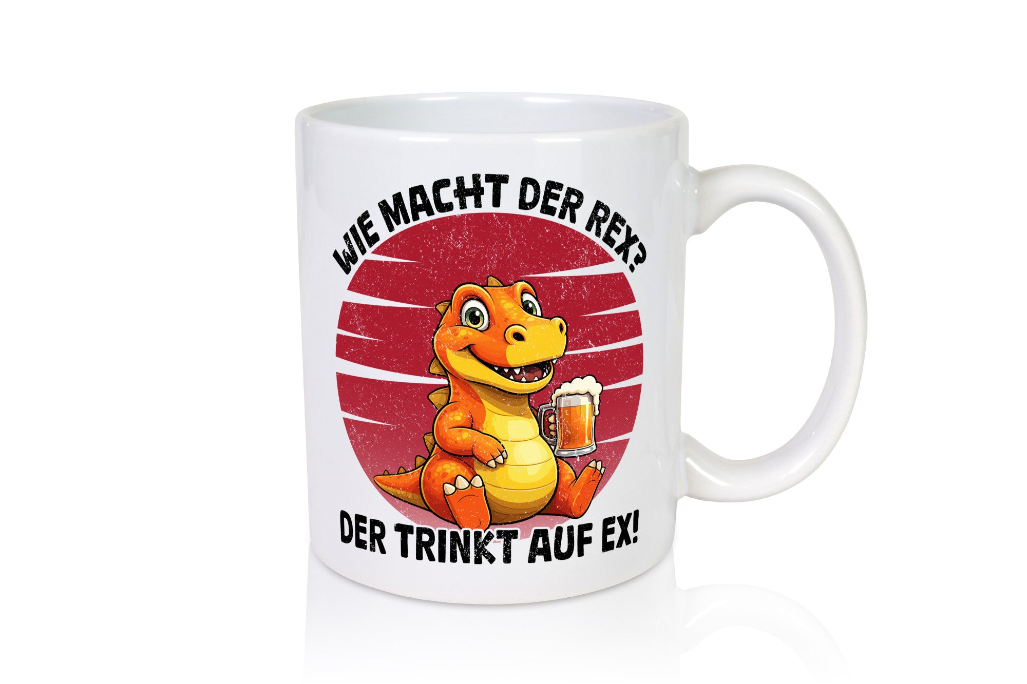 Wie macht der Rex trinkt auf ex | Bier T-Rex v2 lustiger Spruch Geschenk Humor