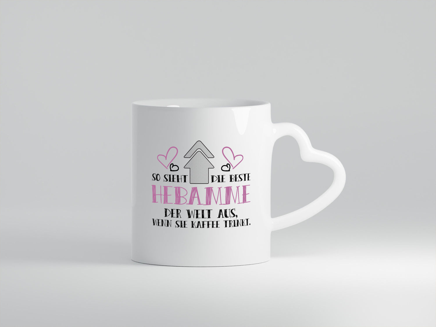 Beste Hebamme der Welt | Kaffee trinken Dankeschön Geschenk Humor Geschenkidee