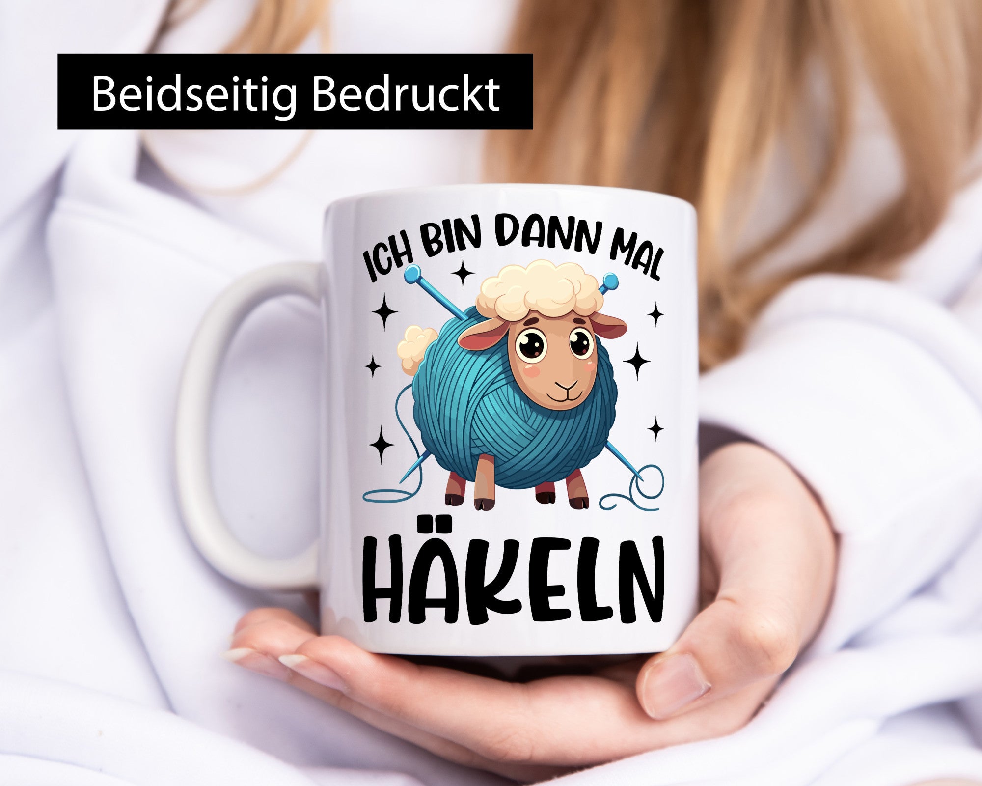 Ich bin dann mal Häckeln | Stricken Häkeln lustig Humor Geschenkidee Geschenk