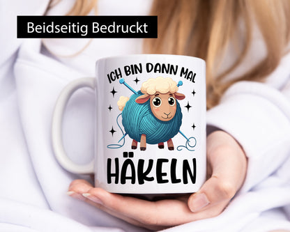 Ich bin dann mal Häckeln | Stricken Häkeln lustig Humor Geschenkidee Geschenk