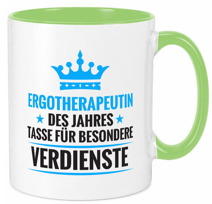 Besonderer Verdienst: Ergotherapeutin | Ergotherapie lustig Humor Geschenkidee