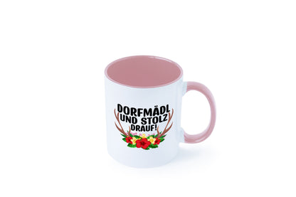 Dorfmädel und stolz drauf | Dorfkind Dorf v2 Geschenkidee Humor Tasse