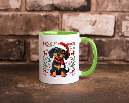 Frohe Waunachten | Ugly Christmas Weihnachtshund v2 Humor Tierliebhaber