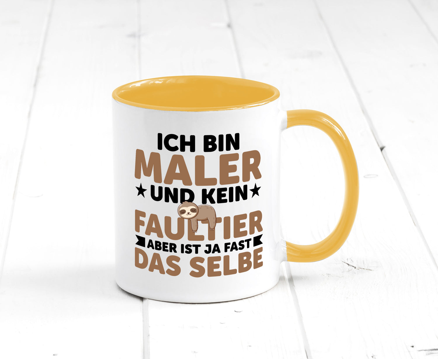 Ich bin kein Faultier: Maler | Malerei v2 lustiger Spruch Geschenk