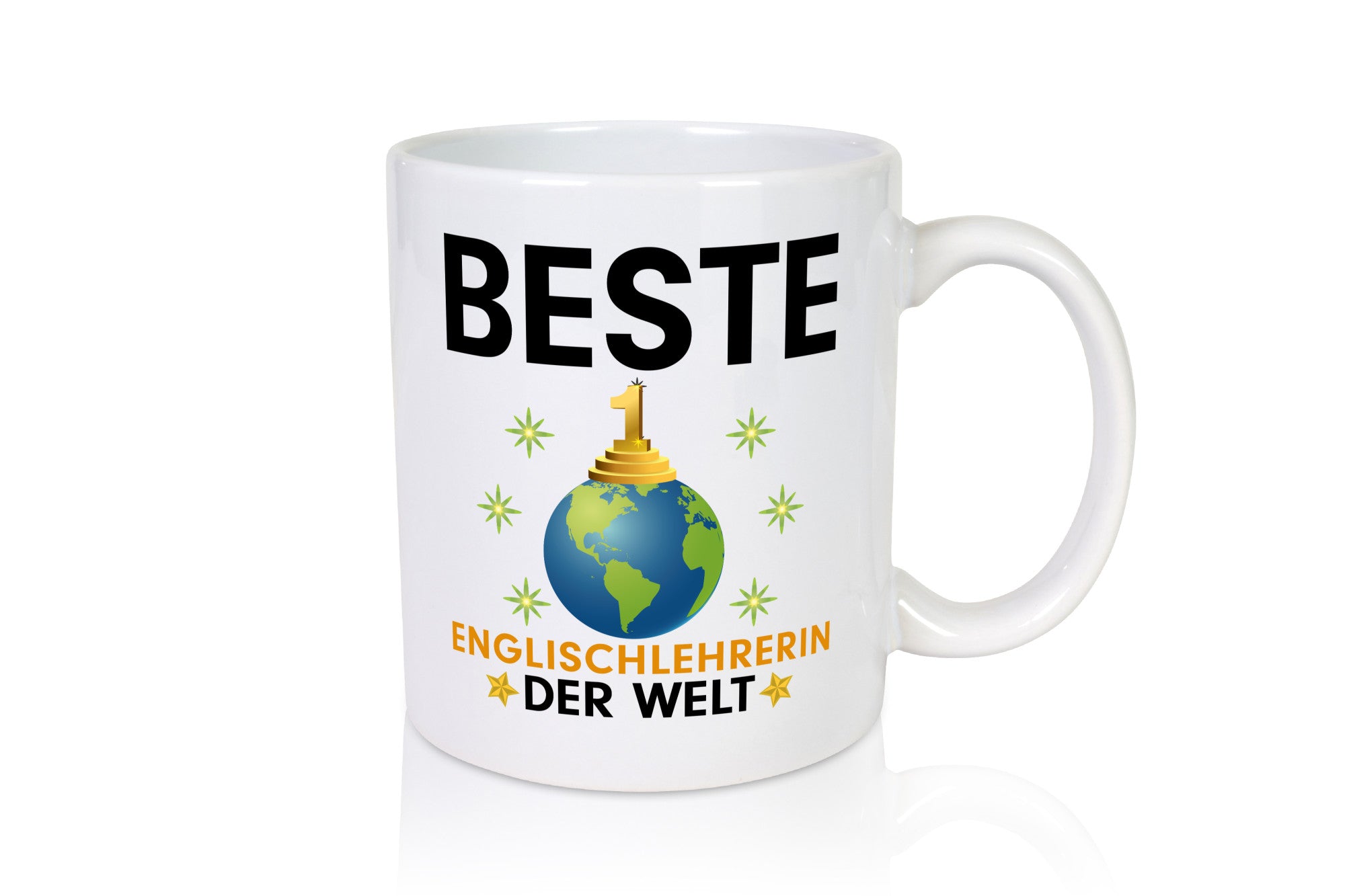 Welt Beste Englischlehrerin | Englisch Lehrerin Geschenkidee Humor Tasse