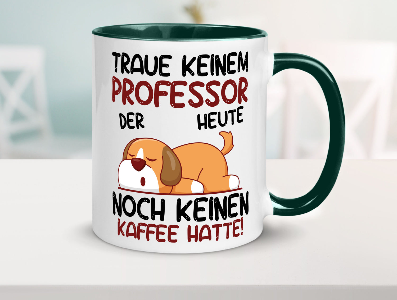 Traue keinem Professor | Uni Universität Geschenkidee Humor Tasse