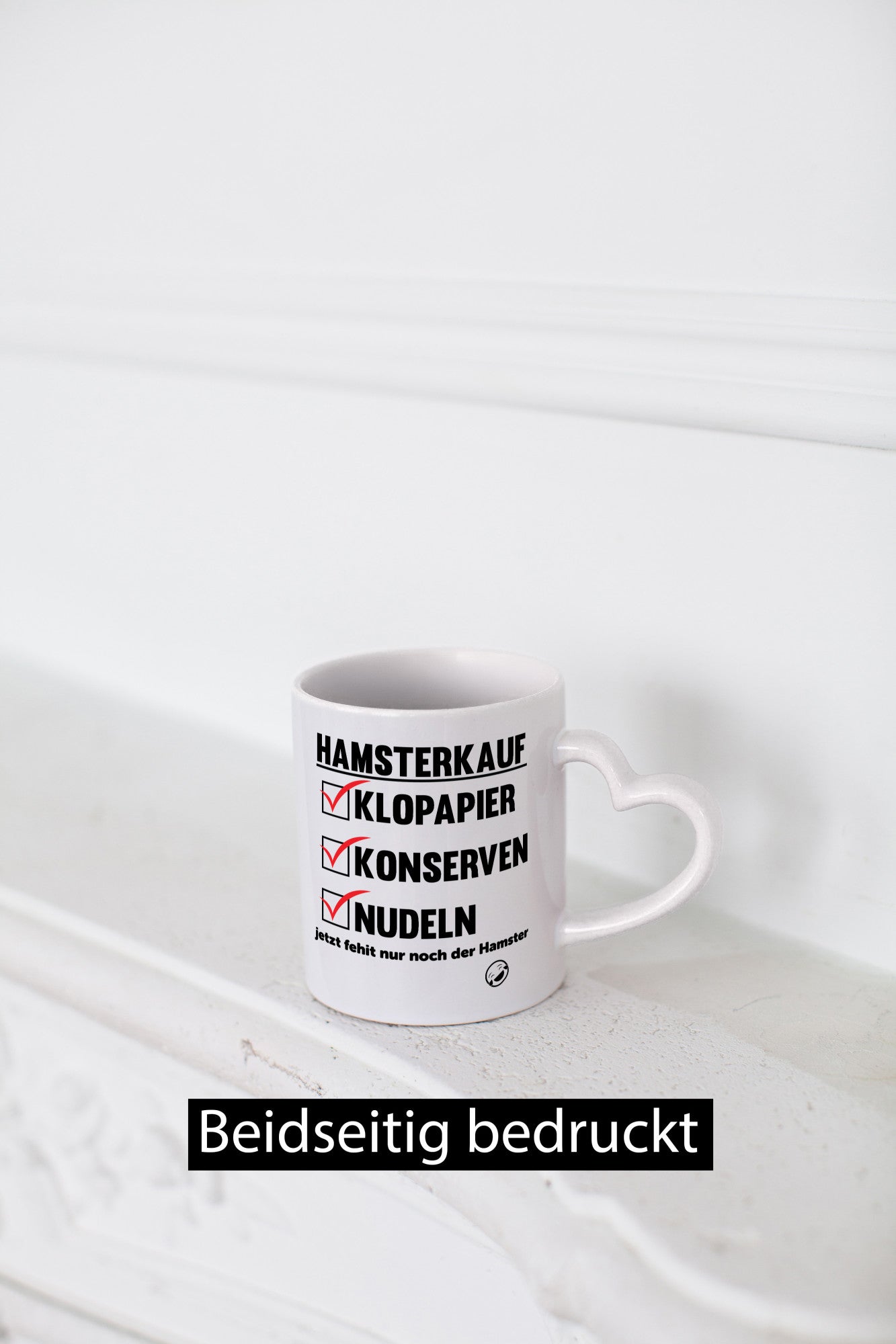 Hamsterkauf | Weihnachten Shopping Geschenkidee Humor Tasse