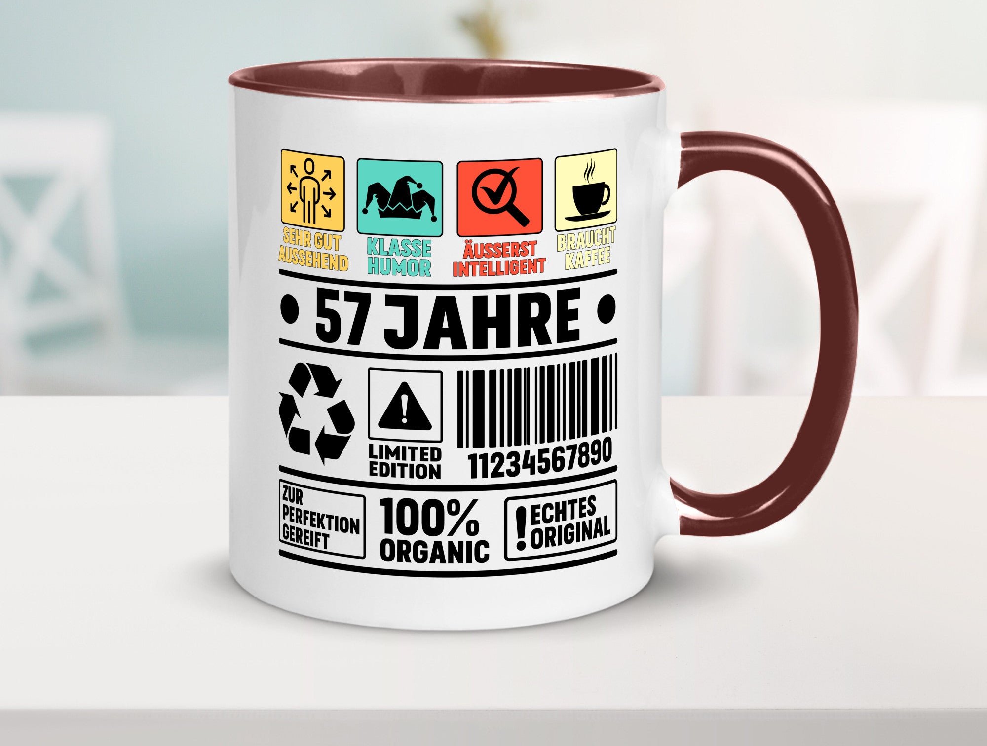 57. Geburtstag | 57 Jahre Humor Limited Edition lustig Geschenkidee Geschenk