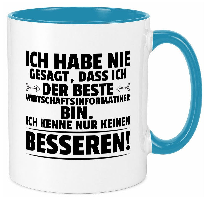 Der Beste Wirtschaftsinformatiker | Wirtschaft Informatik lustig Humor Tasse