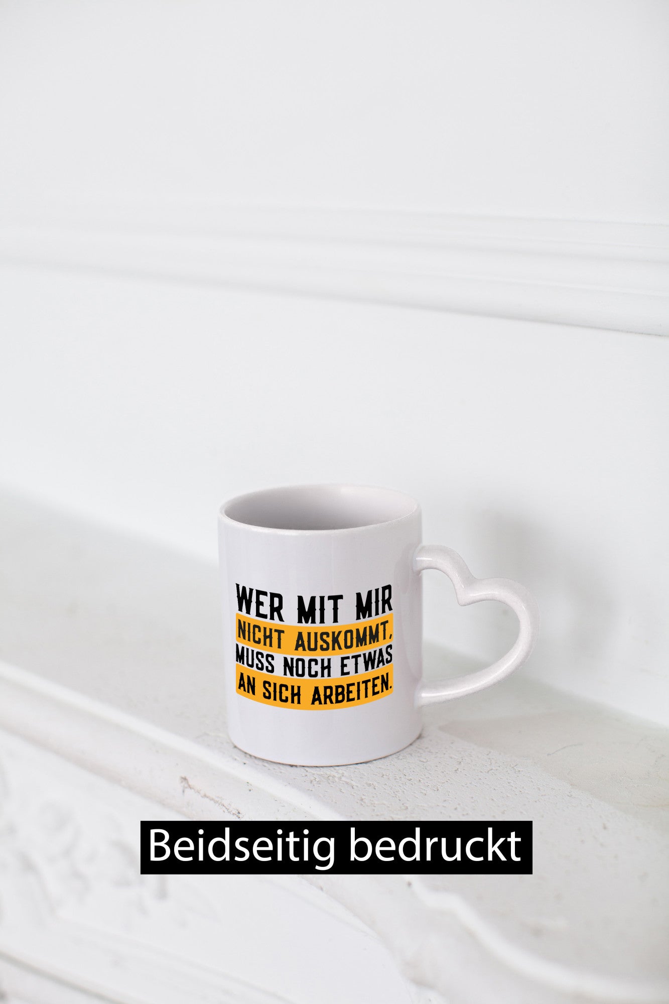 Wer mit mir nicht auskommt | Selbstbewusst lustiger Spruch Geschenk Humor