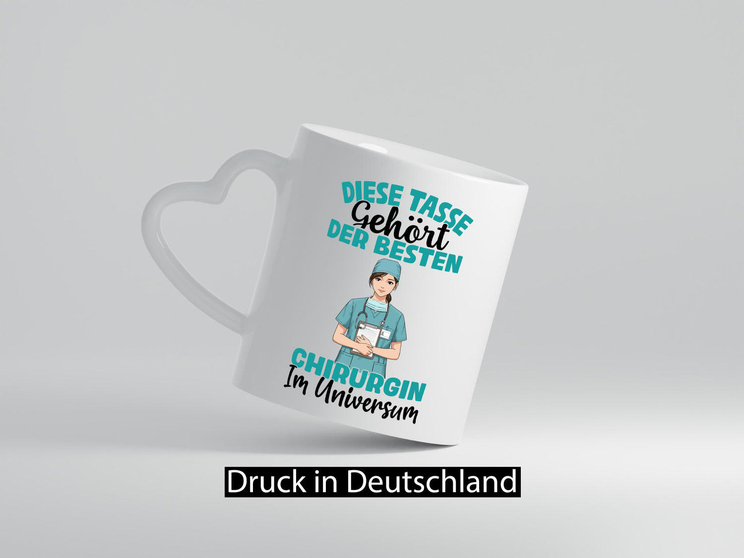 Im Universum: Chirurgin | Chirurgie Krankenhaus lustiger Spruch Geschenk Humor