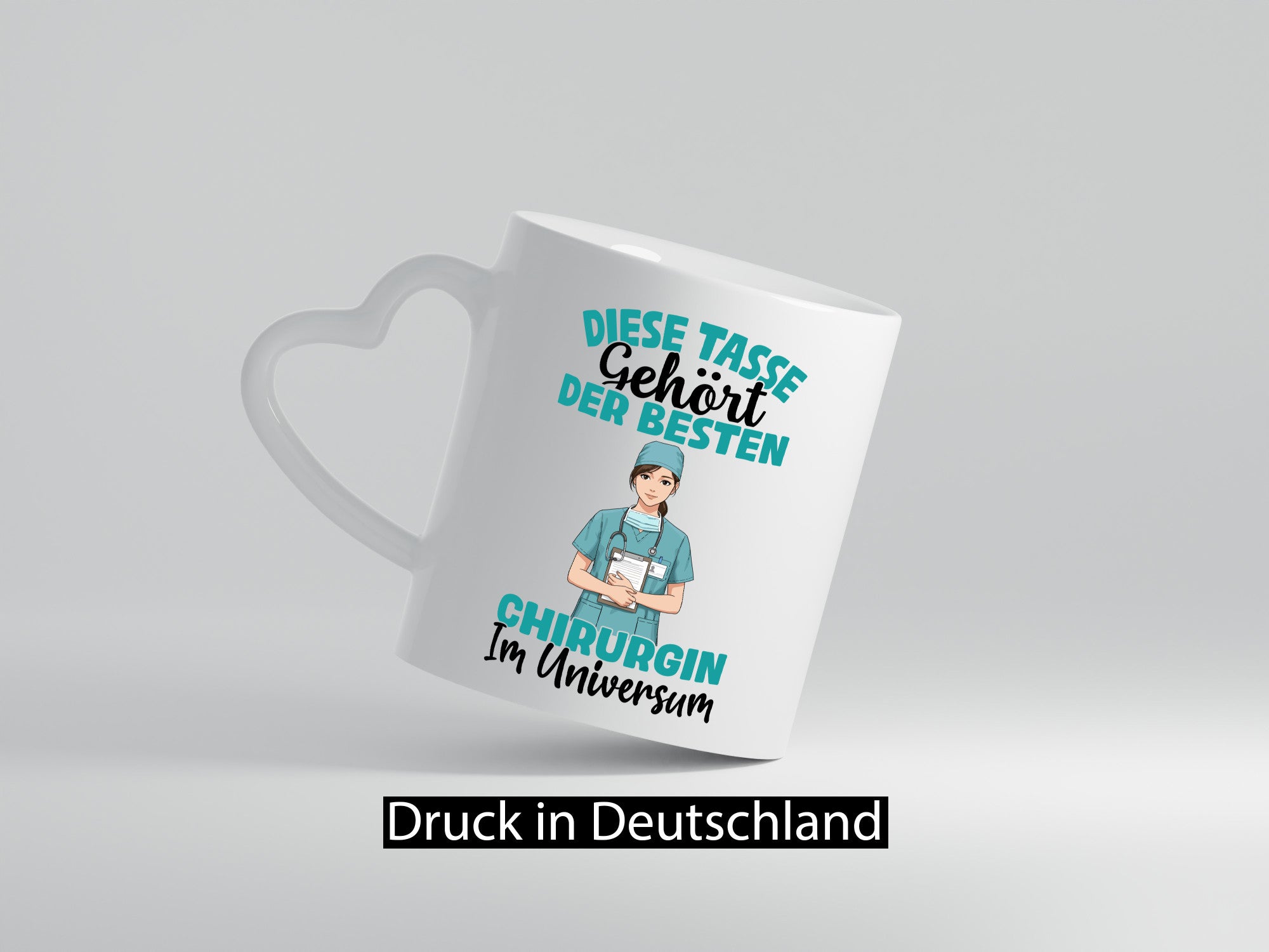 Im Universum: Chirurgin | Chirurgie Krankenhaus lustiger Spruch Geschenk Humor